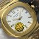 Swiss Grade 1 Copy Patek Philippe Nautilus GBF Swiss Cal.324 Yellow Gold Watch (3)_th.jpg